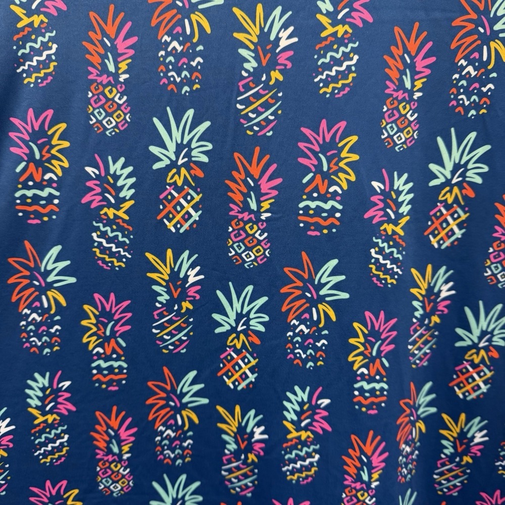 Chubbies Men's Size XXL Graphic Colorful Performance Polo "Pineapple Sketch" NWT - Picture 5 of 6